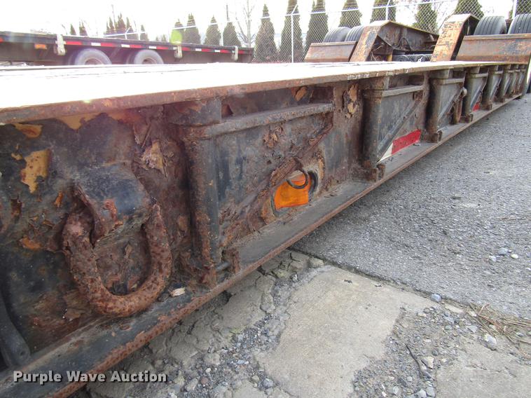 image for item DB6950 2006 Trail King lowboy equipment trailer
