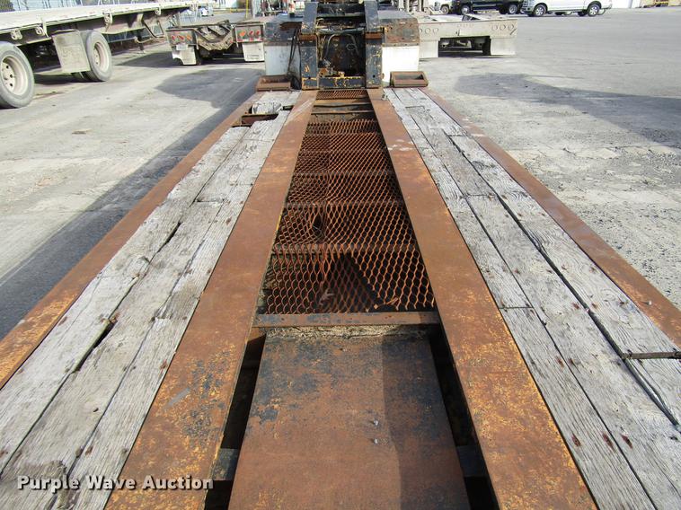 image for item DB6950 2006 Trail King lowboy equipment trailer