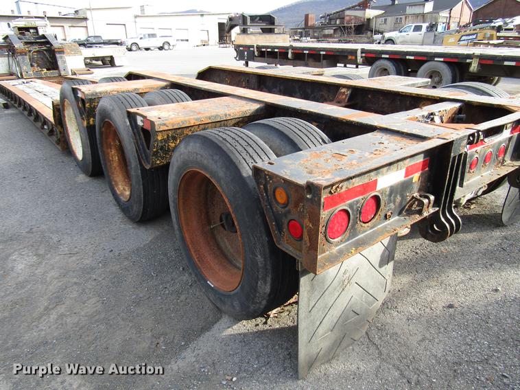 image for item DB6950 2006 Trail King lowboy equipment trailer
