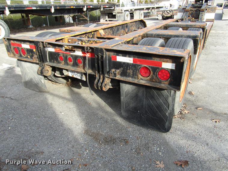 image for item DB6950 2006 Trail King lowboy equipment trailer