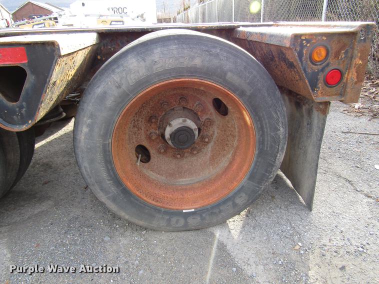 image for item DB6950 2006 Trail King lowboy equipment trailer