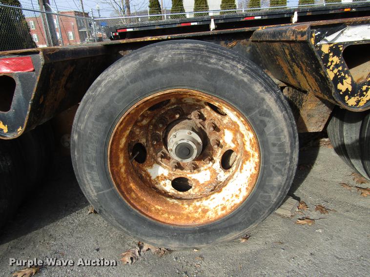 image for item DB6950 2006 Trail King lowboy equipment trailer