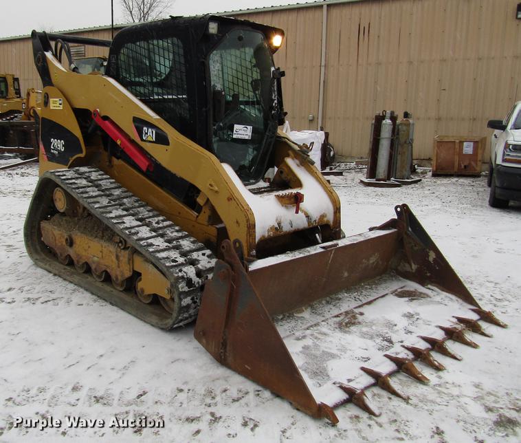 image for item DB6987 2010 Caterpillar 289C skid steer