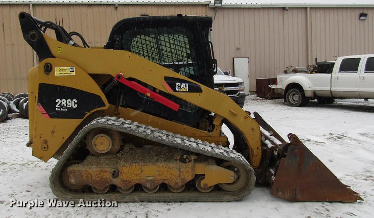 image for item DB6987 2010 Caterpillar 289C skid steer