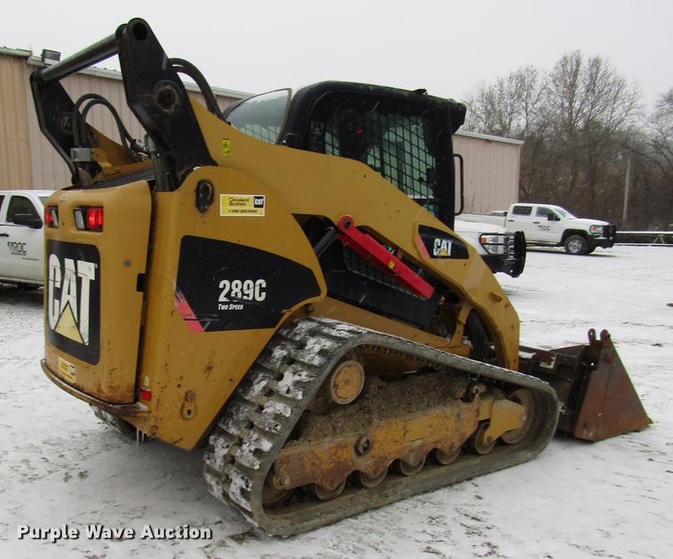 image for item DB6987 2010 Caterpillar 289C skid steer