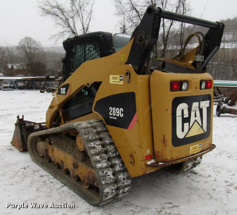image for item DB6987 2010 Caterpillar 289C skid steer