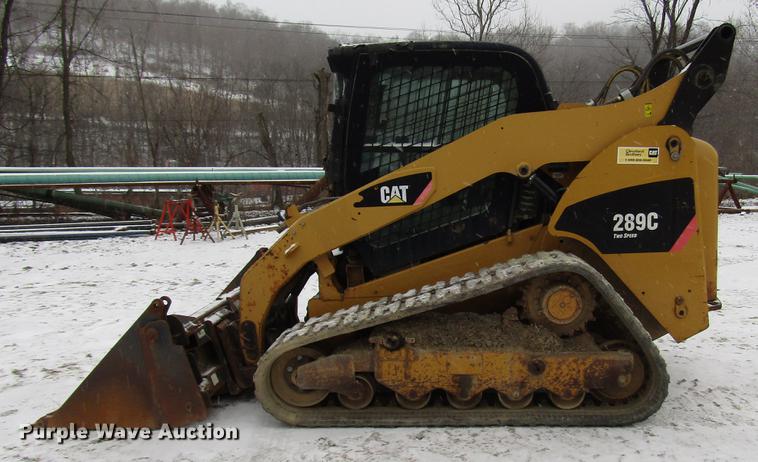 image for item DB6987 2010 Caterpillar 289C skid steer