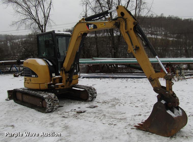 image for item DB6988 2008 Caterpillar 304C CR mini excavator