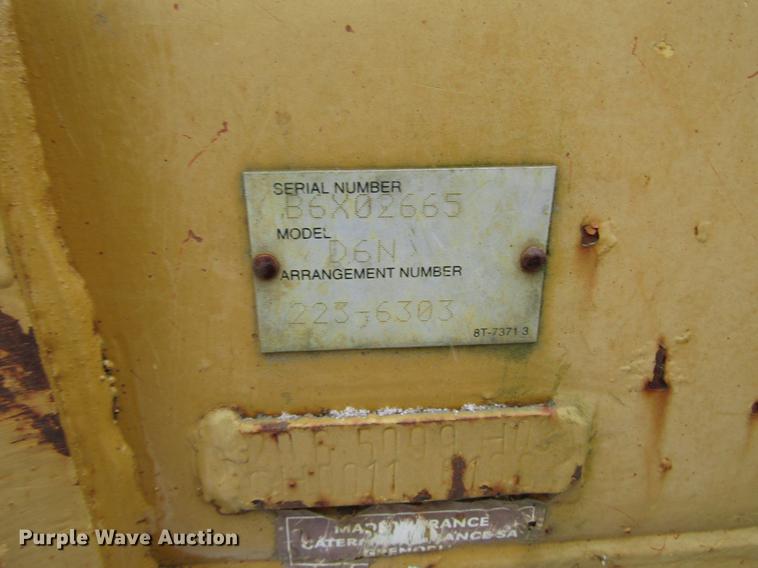 image for item DB6990 2008 Caterpillar D6N XL dozer