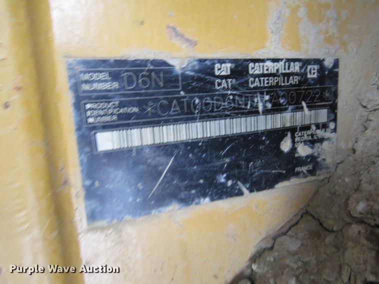 image for item DB6990 2008 Caterpillar D6N XL dozer