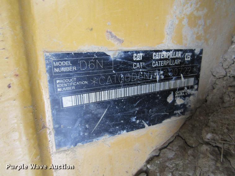 image for item DB6990 2008 Caterpillar D6N XL dozer