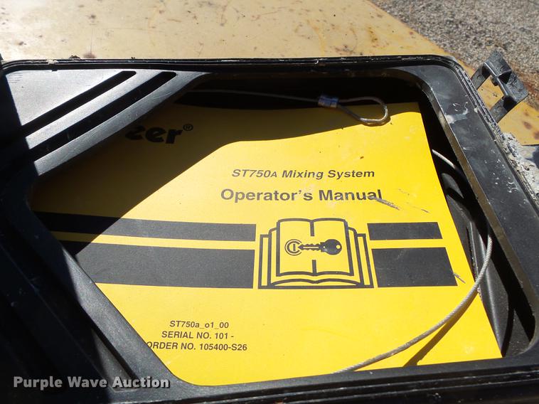 image for item DD2351 2000 Vermeer ST750A mud mixer