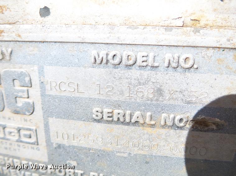 image for item DD2352 TSE RCSL12168X52 reel trailer