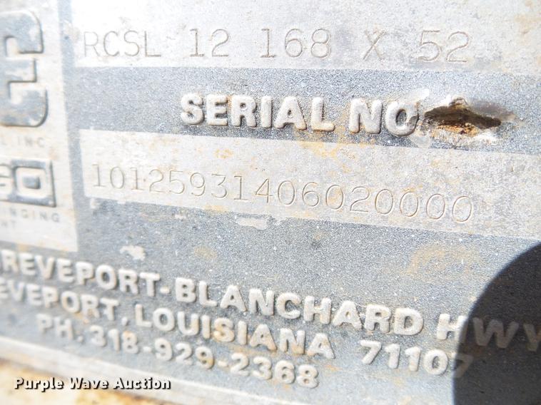 image for item DD2352 TSE RCSL12168X52 reel trailer