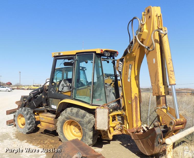 image for item DD3584 2004 Caterpillar 420D backhoe