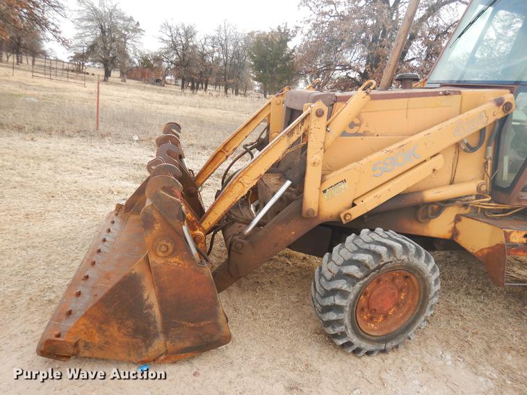 image for item DD3608 Case 580K backhoe