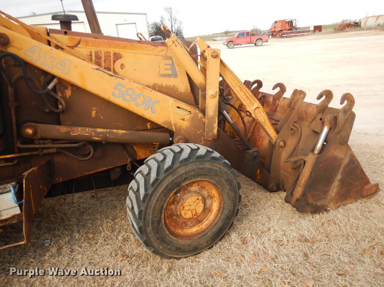 image for item DD3608 Case 580K backhoe