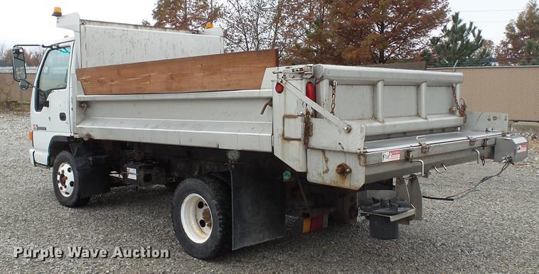 image for item DE4950 2002 Isuzu NPC7SC dump truck