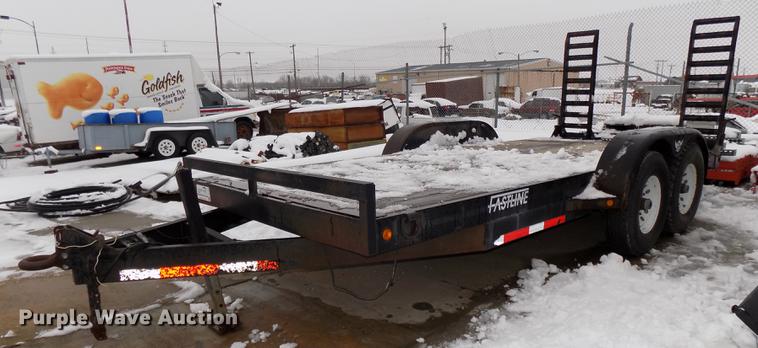 image for item DE7558 1999 Fastline utility trailer