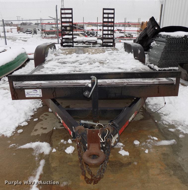 image for item DE7558 1999 Fastline utility trailer