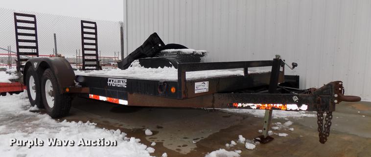image for item DE7558 1999 Fastline utility trailer