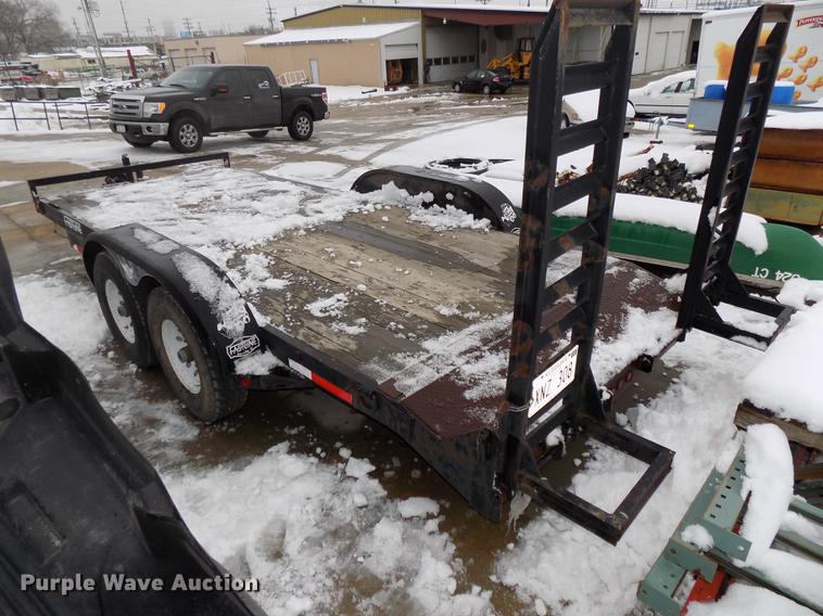 image for item DE7558 1999 Fastline utility trailer