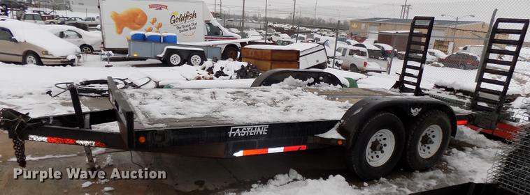 image for item DE7558 1999 Fastline utility trailer