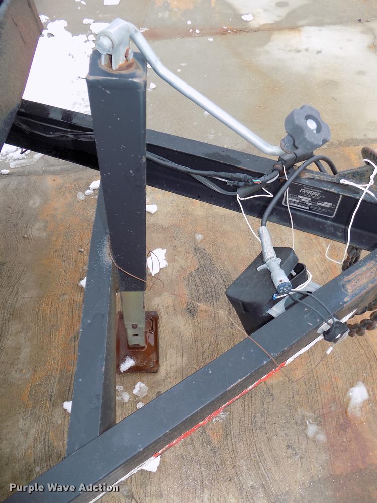 image for item DE7558 1999 Fastline utility trailer