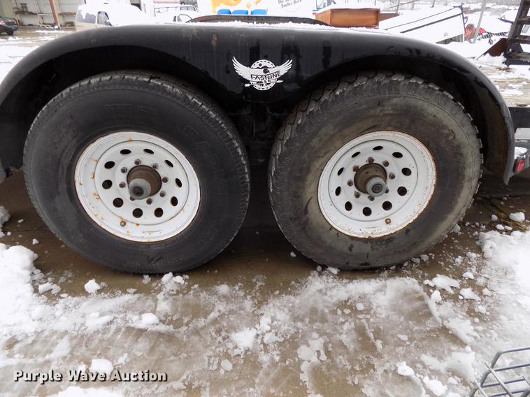 image for item DE7558 1999 Fastline utility trailer