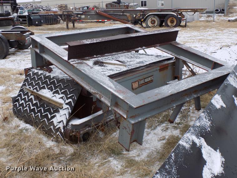 image for item DE7567 Eriez Magnetics SE-765-SC2 Copper Coil cross belt conveyor magnet