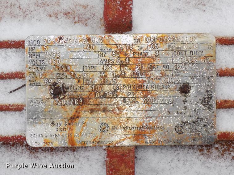 image for item DE7567 Eriez Magnetics SE-765-SC2 Copper Coil cross belt conveyor magnet