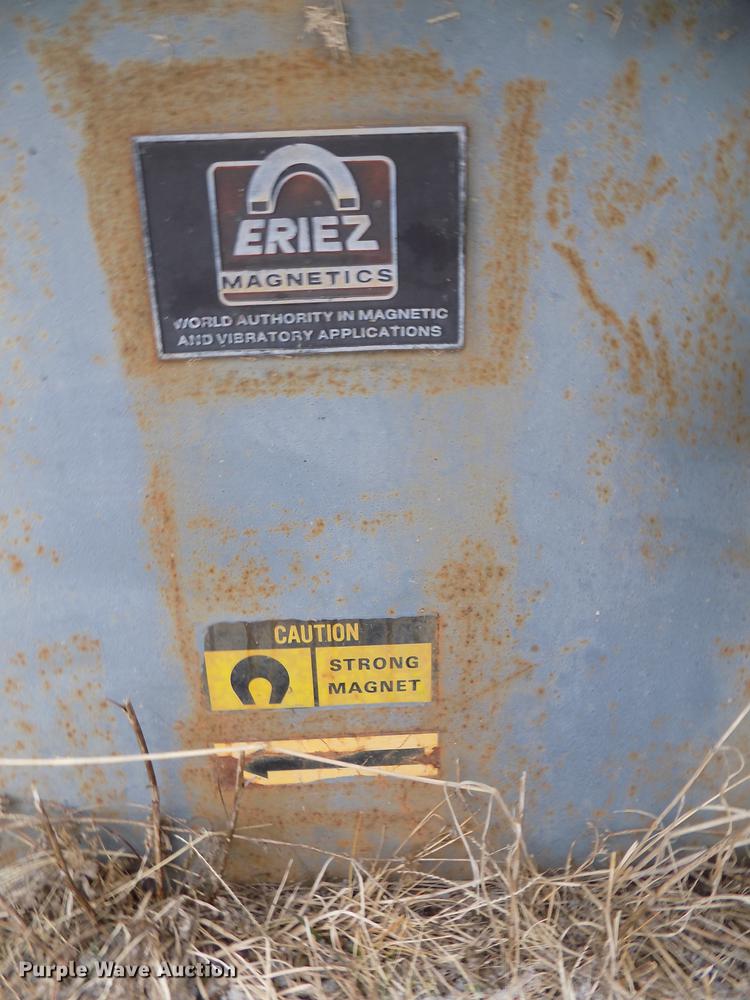 image for item DE7567 Eriez Magnetics SE-765-SC2 Copper Coil cross belt conveyor magnet