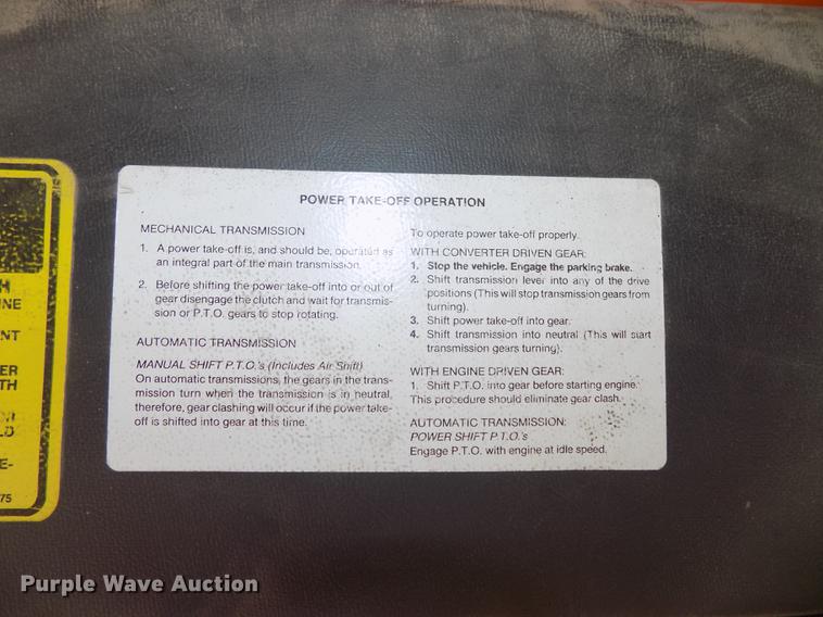 image for item DE7592 1986 Ford LNT9000 semi truck