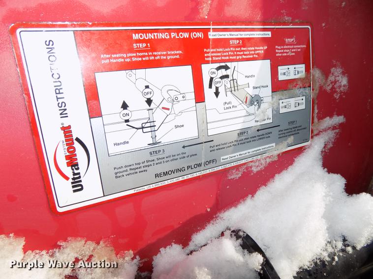 image for item DE7604 Western 85 MVP Plus snow plow