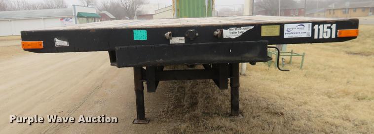 image for item DE8806 2009 Transcraft DTL-2100 drop deck trailer
