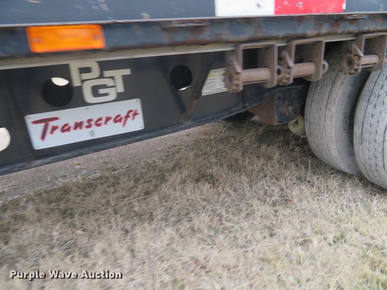 image for item DE8806 2009 Transcraft DTL-2100 drop deck trailer