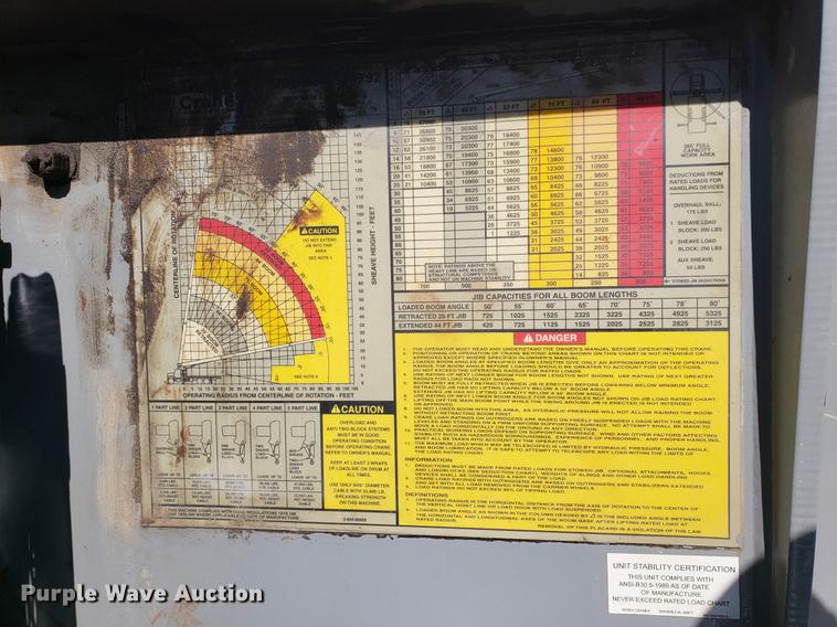 image for item DF2487 2002 Peterbilt 330 crane truck