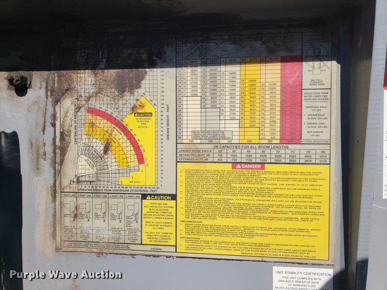 image for item DF2487 2002 Peterbilt 330 crane truck