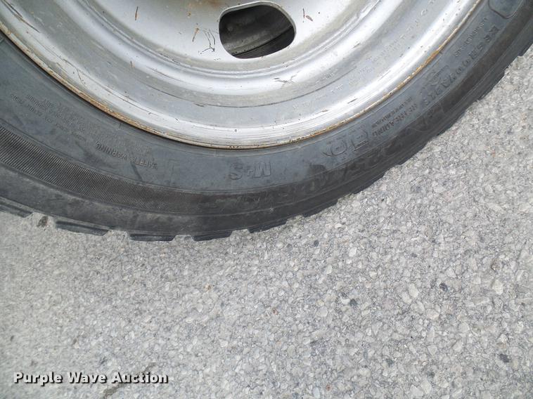 image for item DF7097 2008 Ford F550 Super Duty dump flatbed truck