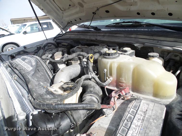 image for item DF7097 2008 Ford F550 Super Duty dump flatbed truck