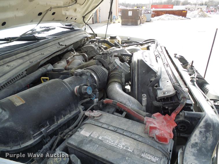 image for item DF7097 2008 Ford F550 Super Duty dump flatbed truck