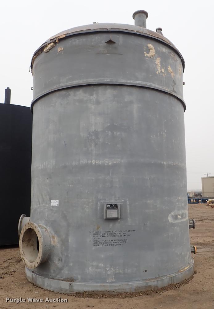 1999 Fabricated Plastics caustic circulation tank in Wichita, KS Item DF8690 sold Purple Wave