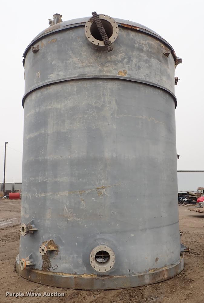 image for item DF8690 1999 Fabricated Plastics caustic circulation tank