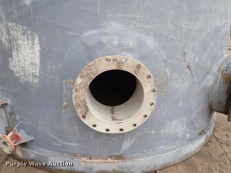 image for item DF8690 1999 Fabricated Plastics caustic circulation tank