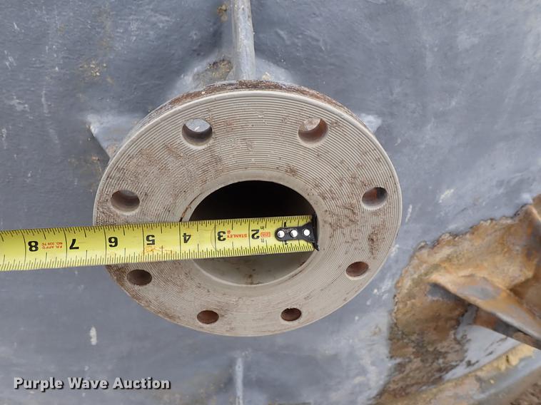 image for item DF8690 1999 Fabricated Plastics caustic circulation tank