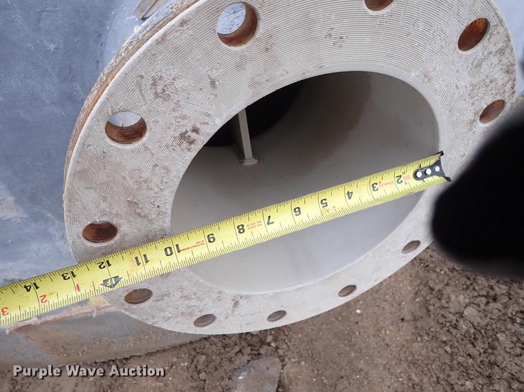 image for item DF8690 1999 Fabricated Plastics caustic circulation tank