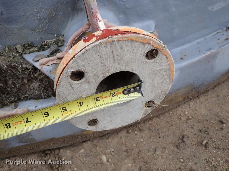 image for item DF8690 1999 Fabricated Plastics caustic circulation tank