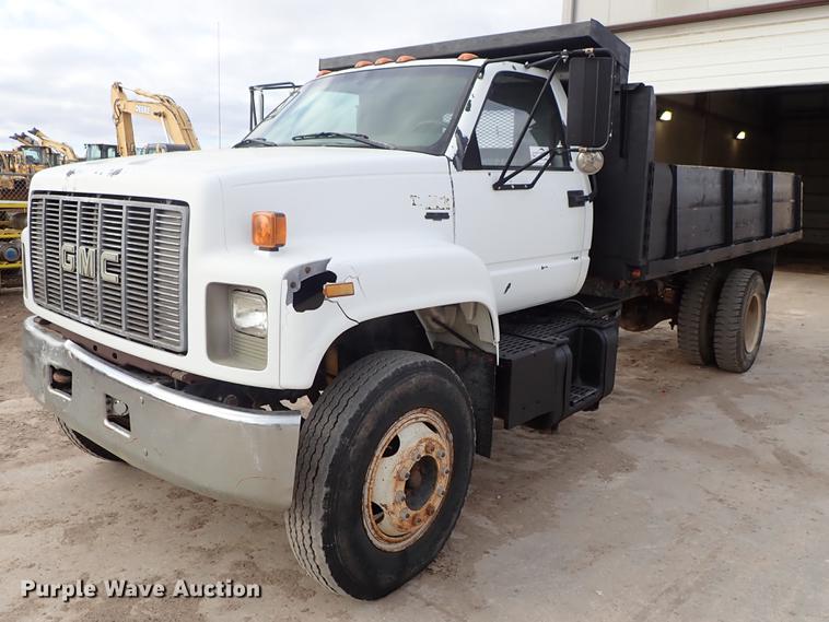 image for item DF8702 1996 GMC TopKick dump truck