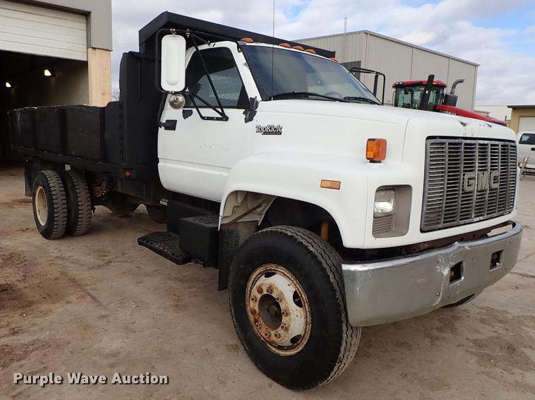 image for item DF8702 1996 GMC TopKick dump truck