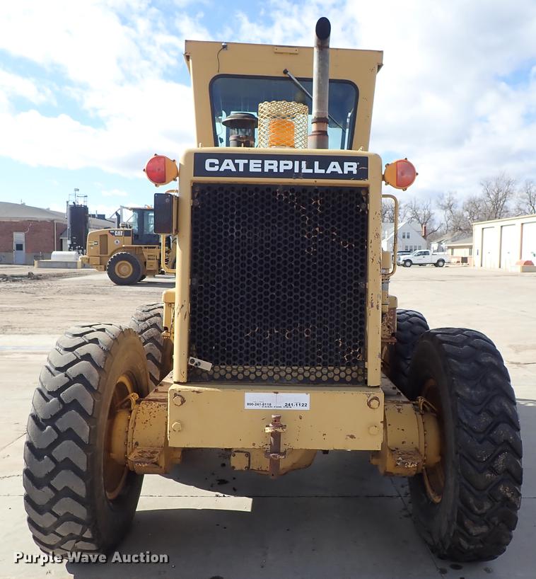 image for item DF8707 1980 Caterpillar 120G motor grader